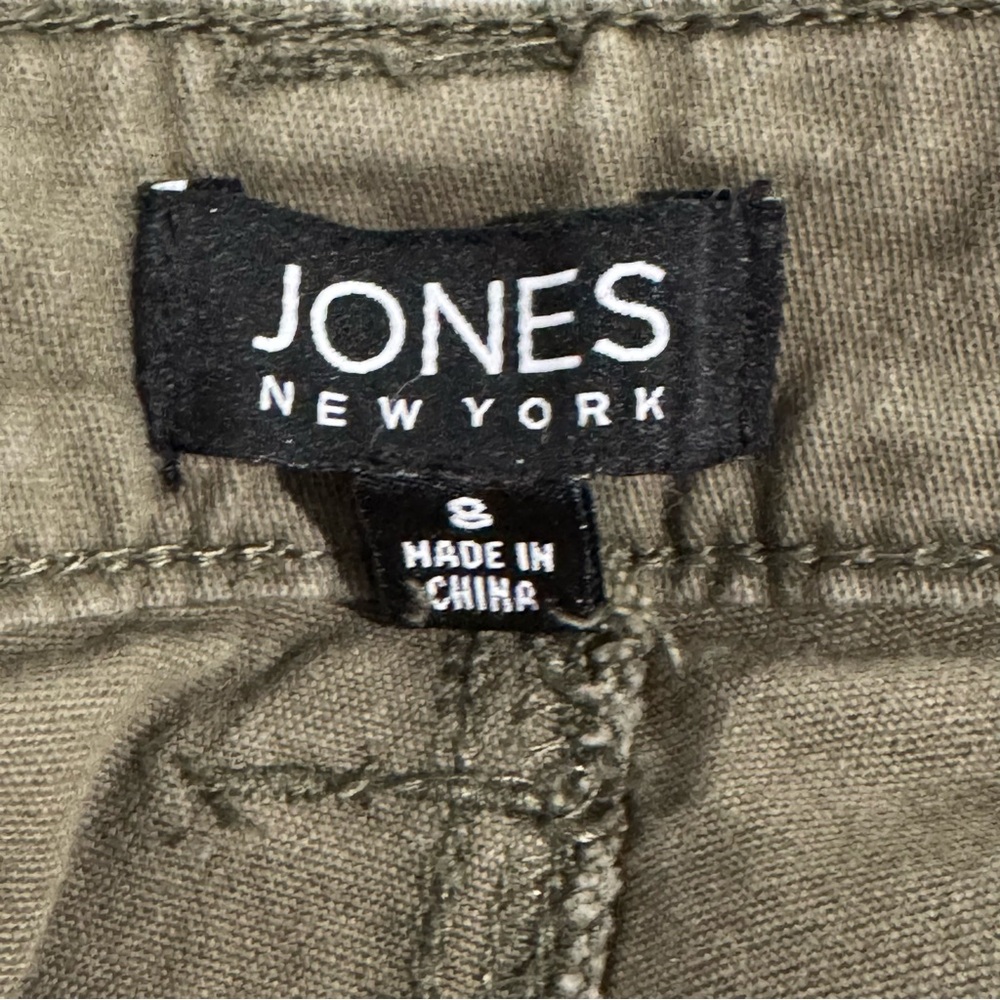 Jones New York Women’s Olive Green Chinos Size 8 - Picture 7 of 7